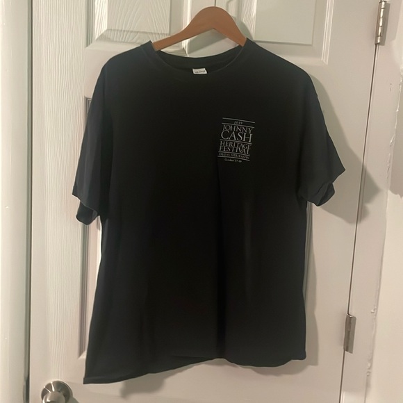 JOHNNY CASH HERITAGE FESTIVAL 2019 TEE - Picture 1 of 4